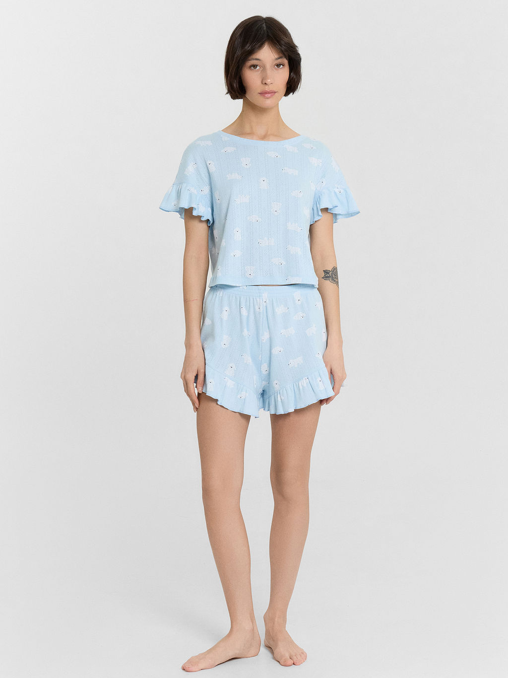 КОМПЛЕКТ ЖЕНСКИЙ (ФУТБОЛКА, ШОРТЫ)