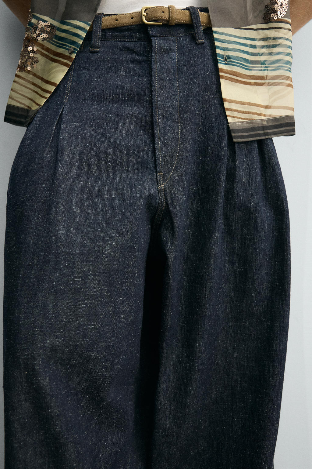 JEANS BALLOON FIT / Azul - Zara фото 15