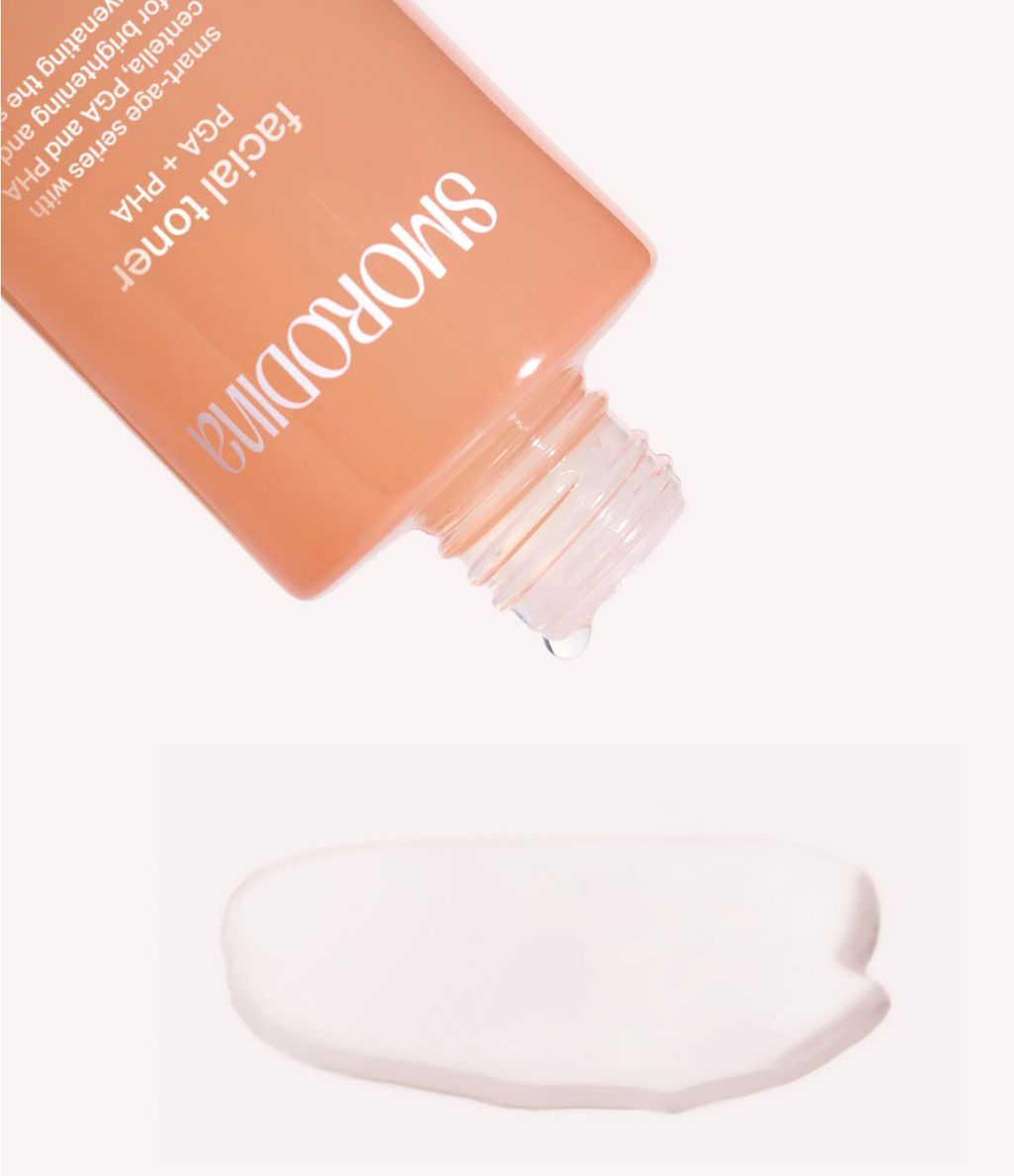 Антивозрастной тонер для сияния кожи лица с экстрактом центеллы, с PGA И PHA кислотами НОВИНКА