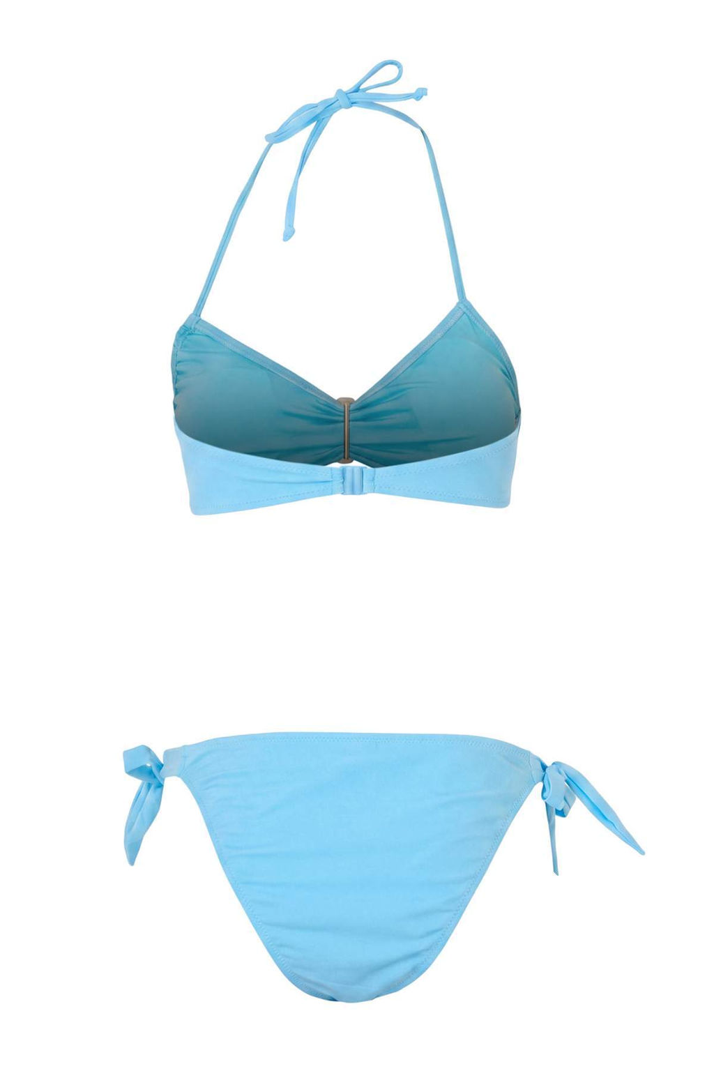 Ekru Straplez Kapl? Aksesuar Detayl? Normal Bel Brazilian Bikini Tak?m? TBESS26BT00065 - Trendyolmilla фото 12