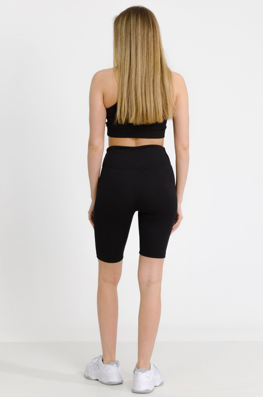 Женские велосипедки в рубчик-лапша Happy Fox  фото 35