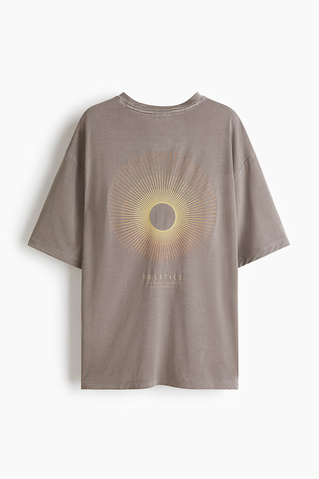 Camiseta de deporte boxy con DryMove Loose Fit - H&m фото 5