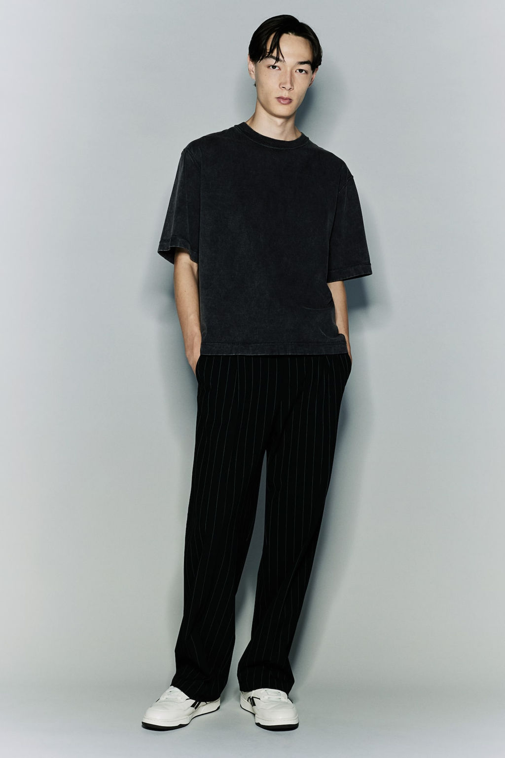 Camiseta lavada Boxy Fit - H&m фото 4