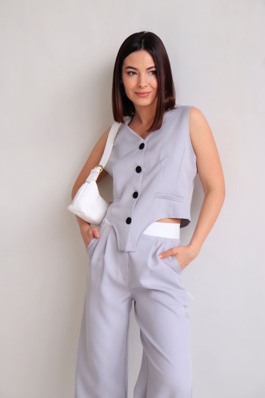 Martichelli Костюм брючный серый