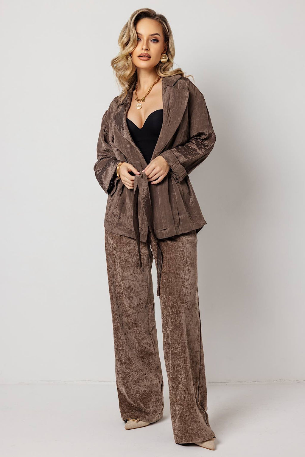 Брюки женские 199/02/Коричневый