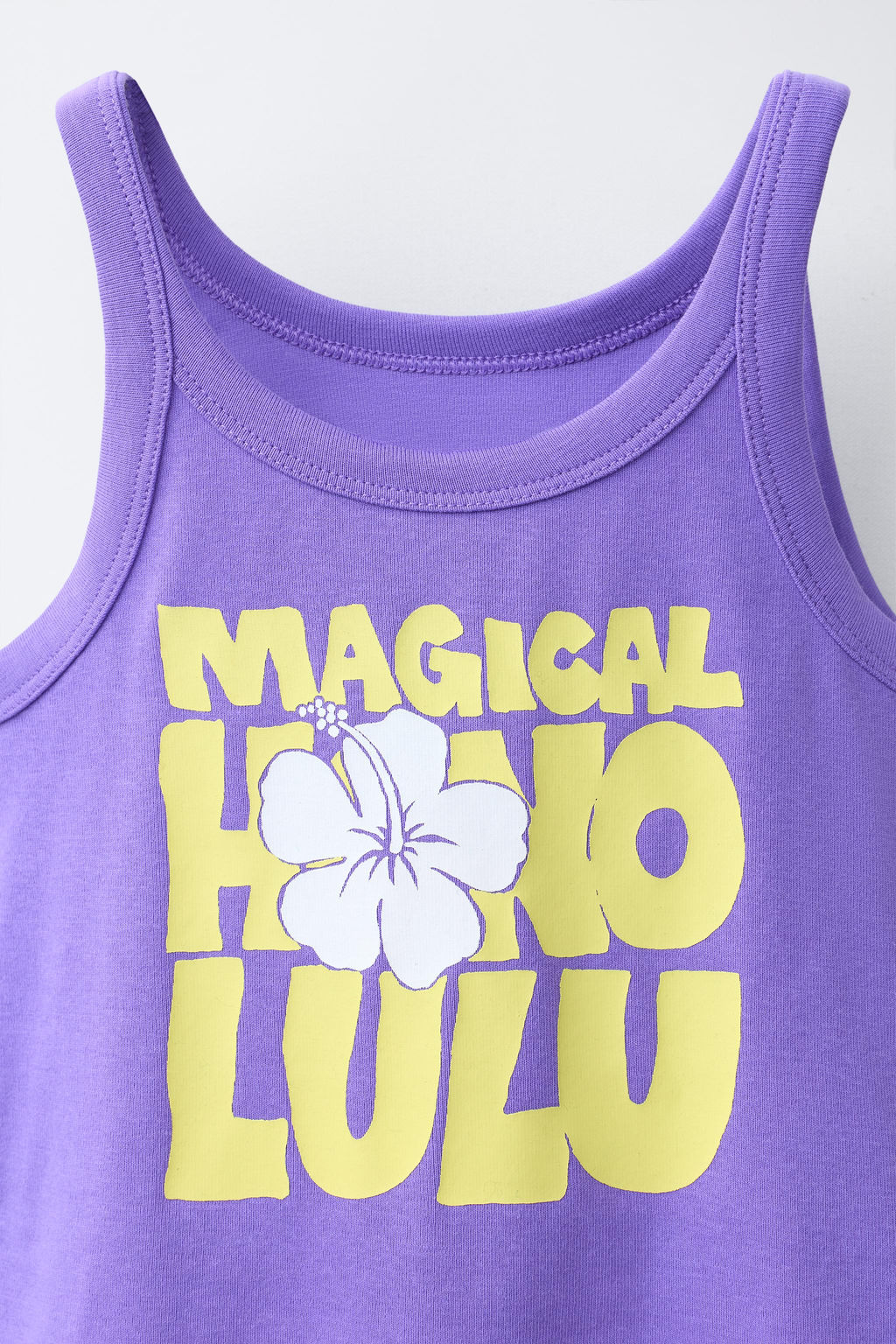TOP ESTAMPADO SURF / Morado - Zara фото 3