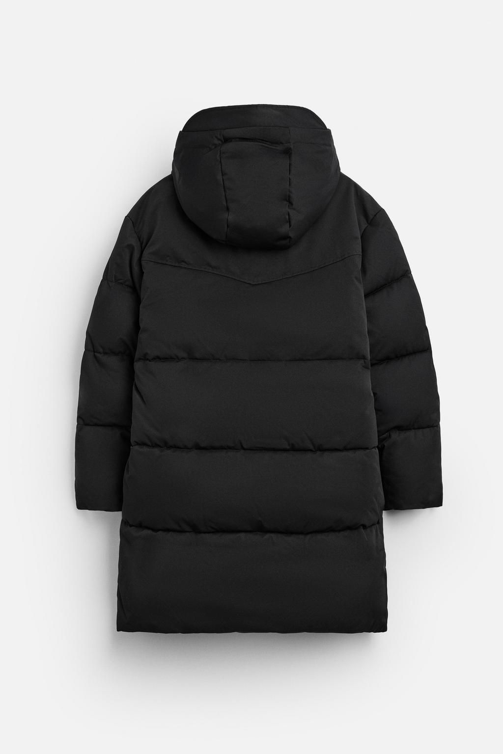 LONG PUFFER JACKET - Zara фото 7