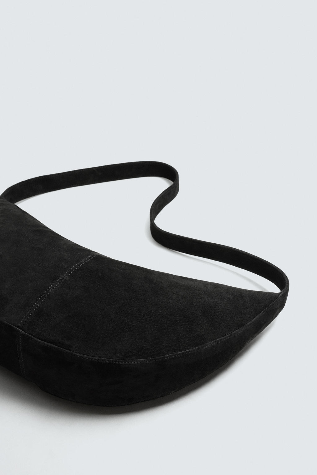 BOLSO HOMBRO PIEL / Negro - Zara фото 5