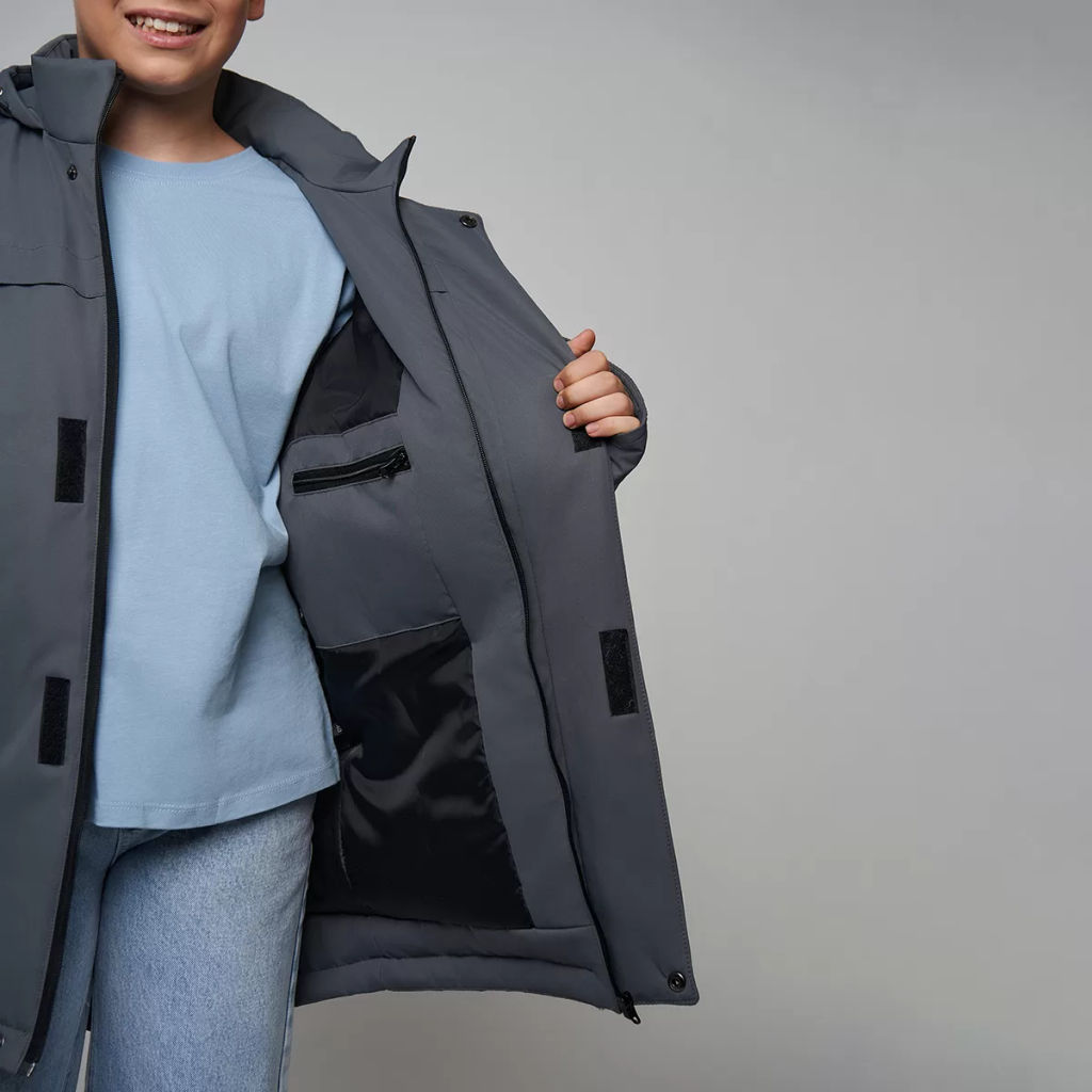 RODOS Куртка для мальчика осень/весна М-305 Чёрный  фото 54