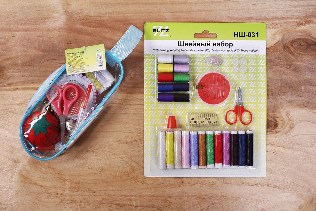 Набор для шитья BLITZ НШ-035 20 см х 14.5 см в блистере