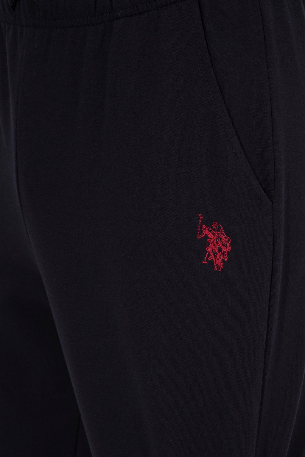 Erkek Gri Melanj Pijama Tak_m_ Sepette S_rpriz _ndirim - U.s. polo assn фото 5