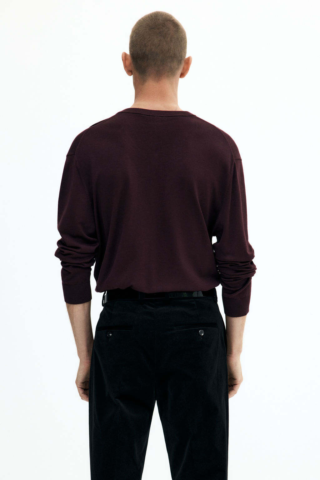 Pantal?n de traje de terciopelo Regular Fit - H&m фото 8