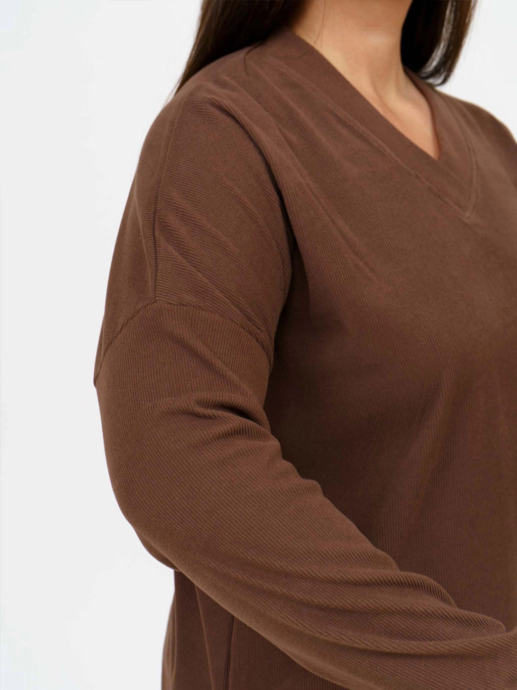 Костюм женский, цвет коричневый