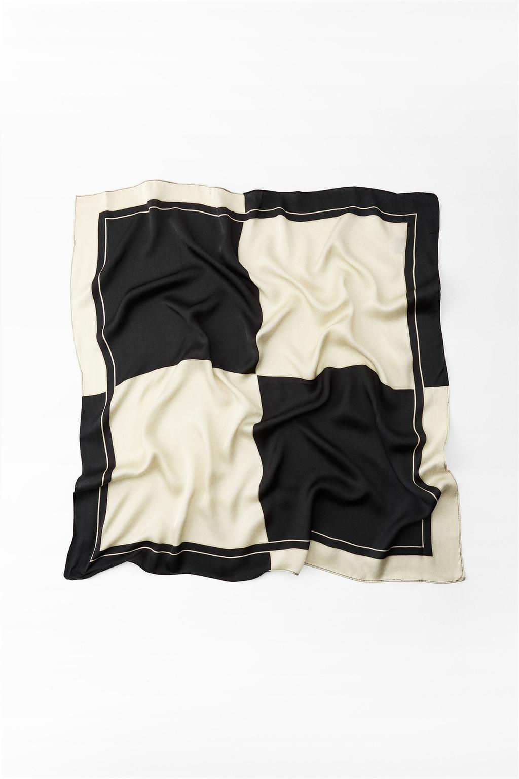 CHECK SCARF - Zara фото 5