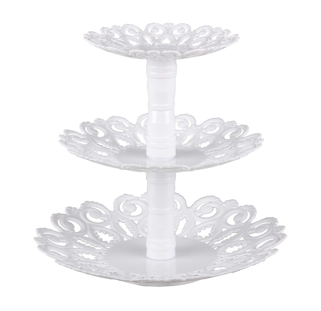 Фруктовница "Мелодия" 3-х ярусная арт. А(М6407), (М6620), (М6406)