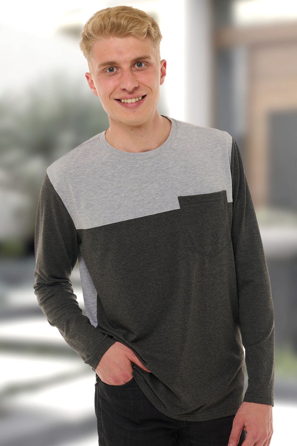 лонгслив мужской 2745-13 - Mix-mode фото 2