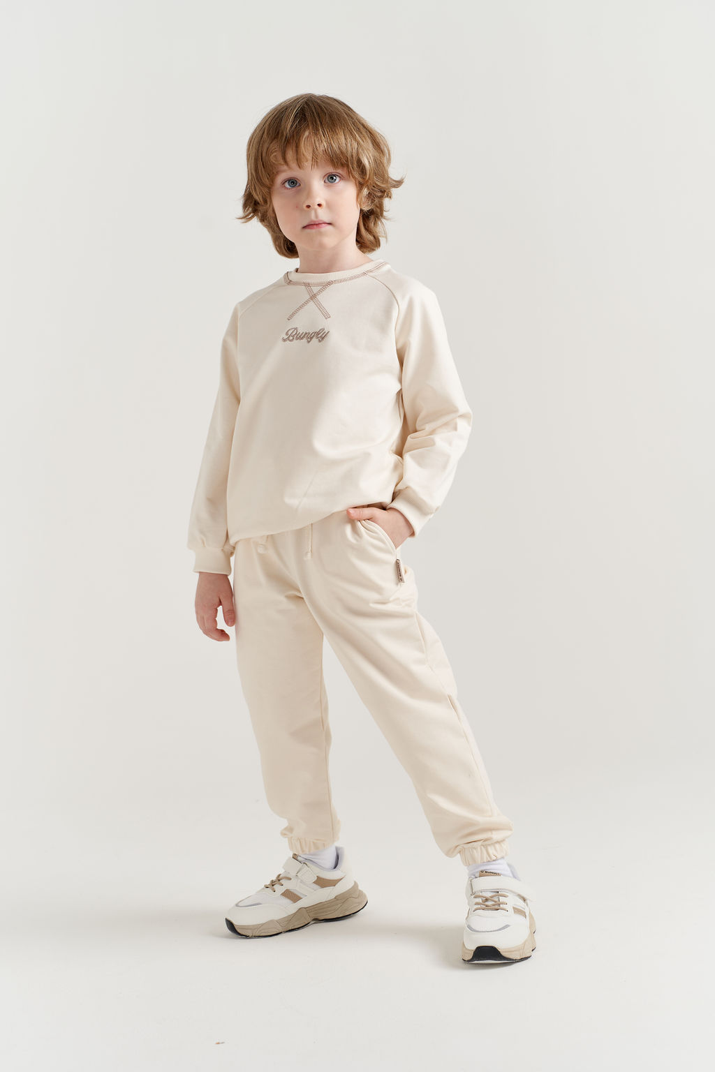 Джоггеры облегченные Лён с карманами - Bungly фото 2