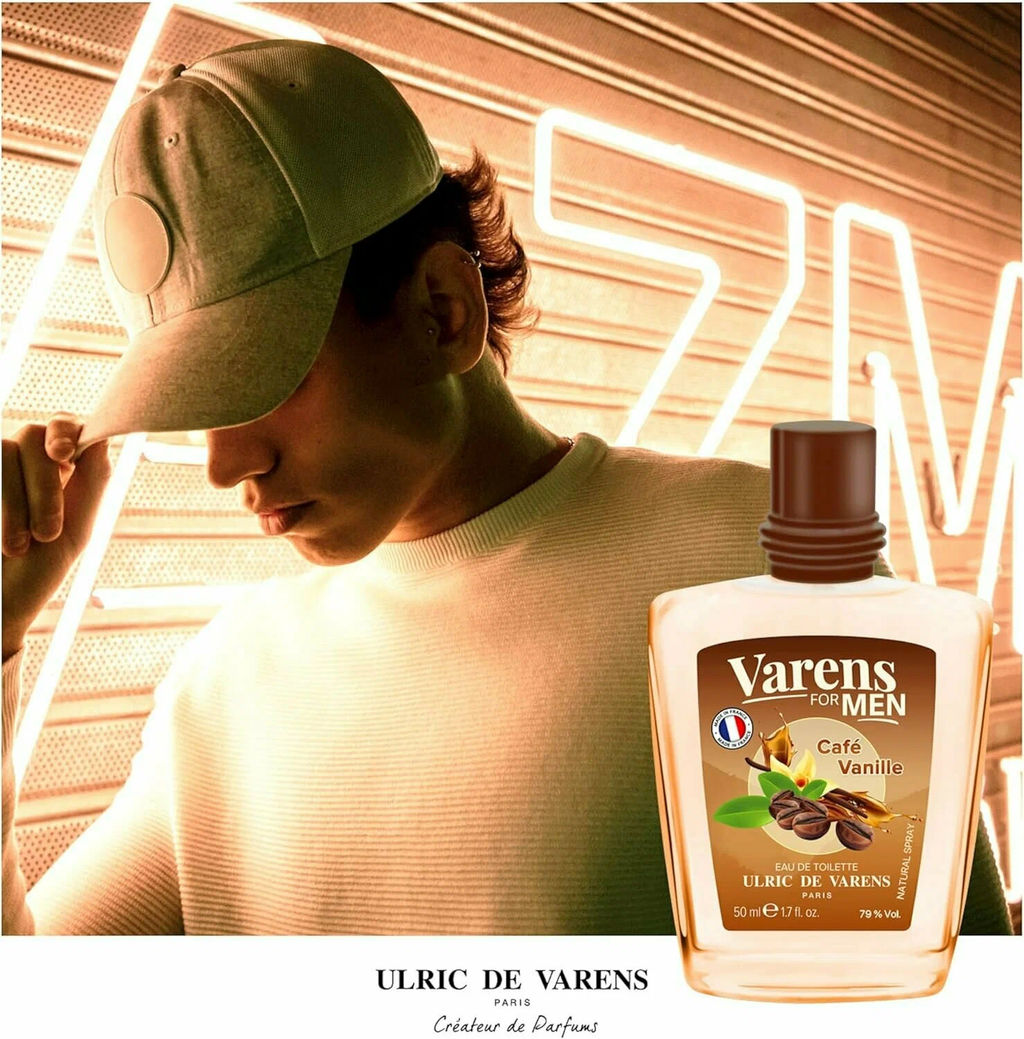 ULRIC DE VARENS Varens for Men Cafe Vanille m EDT 100 ml M, туалетная вода