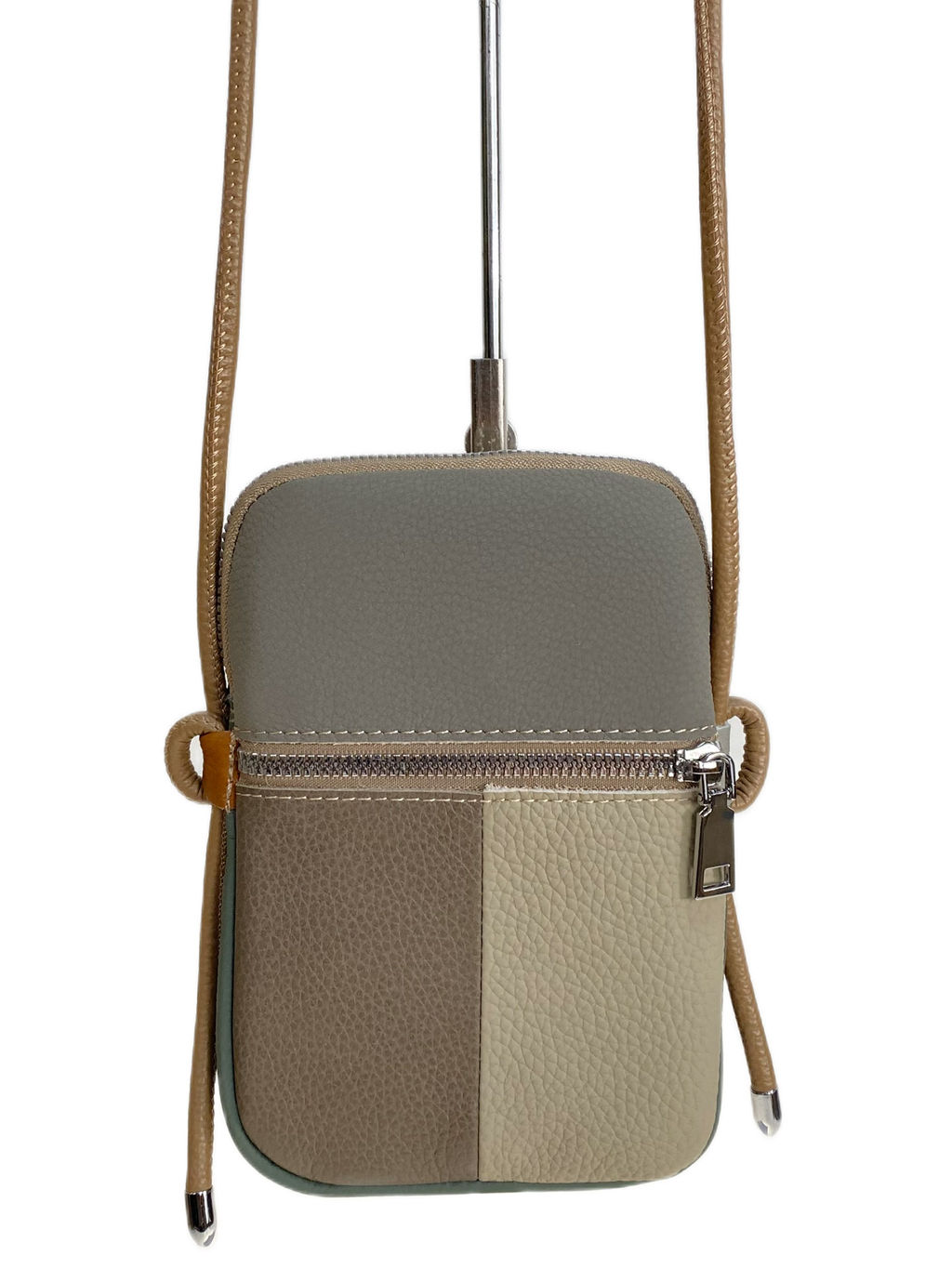 Женская сумка из натуральной кожи, цвет мультицвет - Greta фото 2