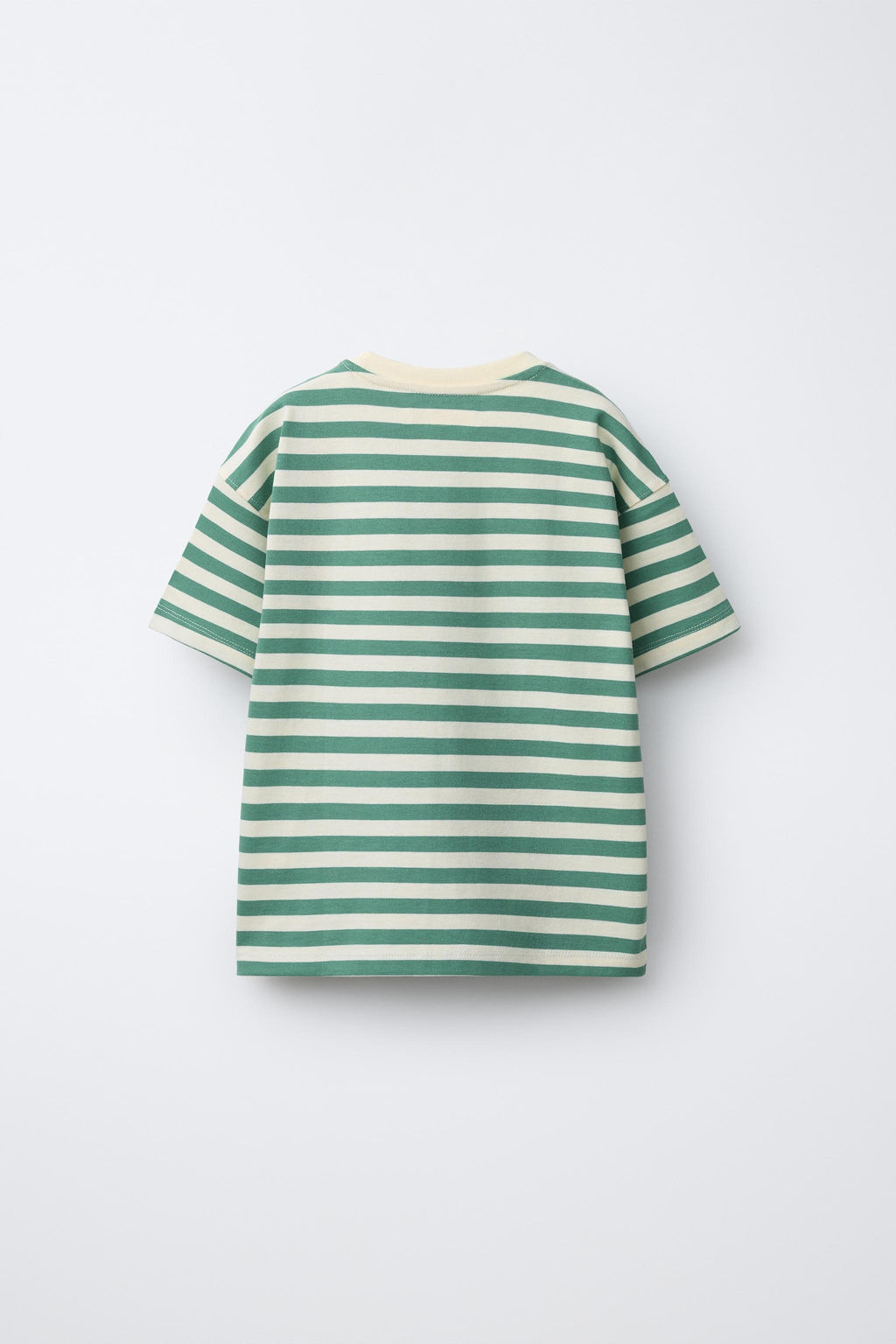 CAMISETA RAYAS HEAVY WEIGHT TEXTO / rayas - Zara фото 2