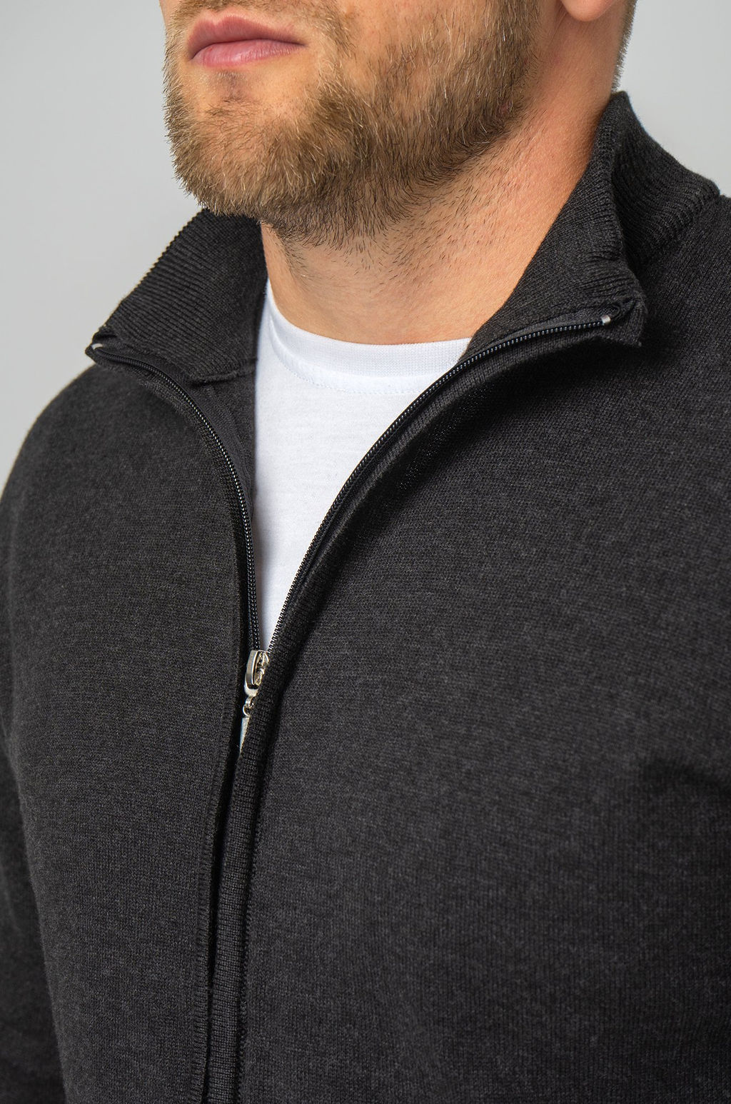 Мужской джемпер на молнии Happyfox - Happy fox фото 5