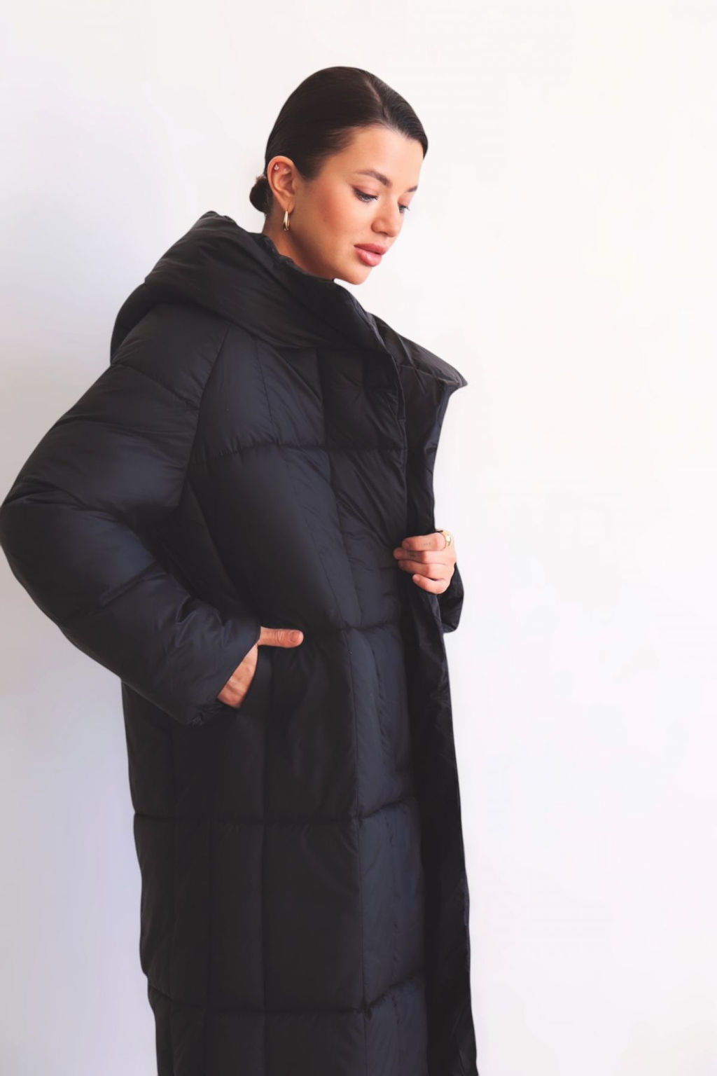 Martichelli Пальто демисезонное чёрное  фото 3