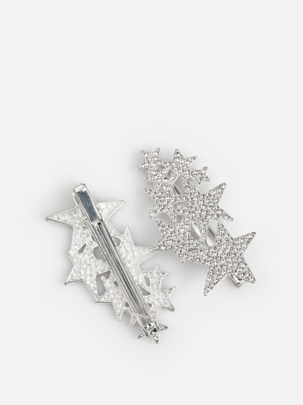 ACOOLA / Набор из 2 заколок для волос дет. Stardust серебристый  фото 3