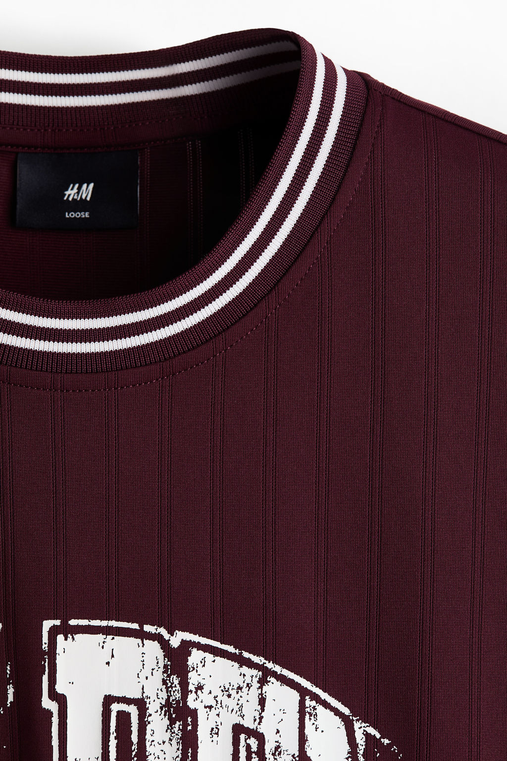 Camiseta estampada Loose Fit - H&m фото 7