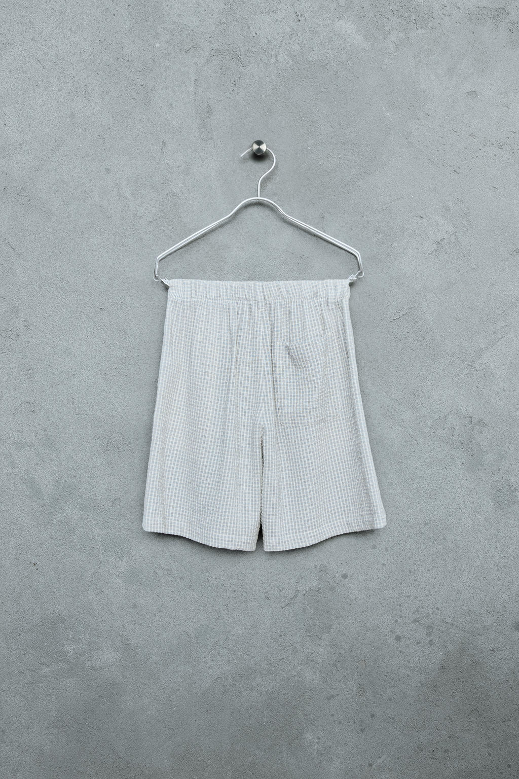 STORIESZ - BERMUDA TEXTURA CUADROS / Marr?n / Crudo - Zara фото 2