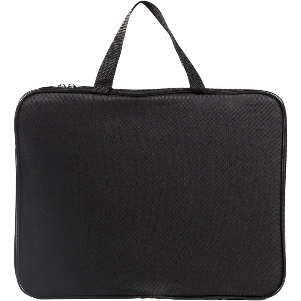 Папка-портфель А4 ручка из тесьмы 1426260 черный /1Ш421_6260