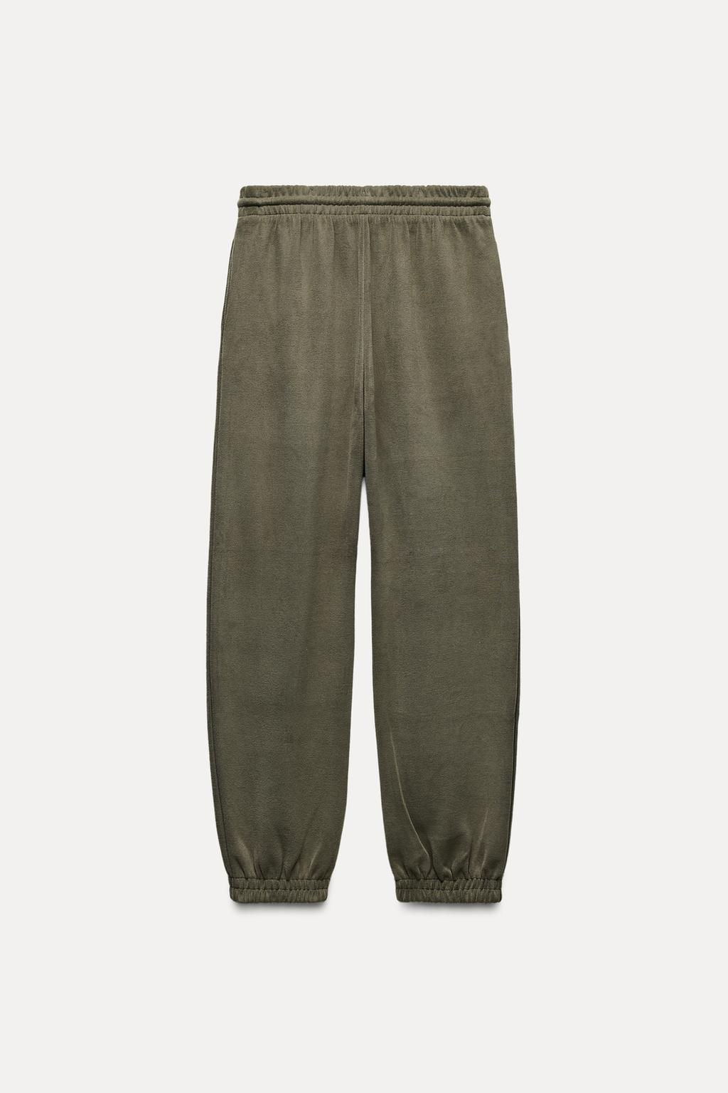 SOFT JOGGER TROUSERS - Zara фото 10
