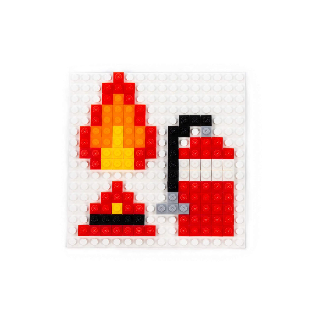 Конструктор Классик Мозаика №12 (пожарная часть) (350 элементов) (в пакете) - Полесье фото 4