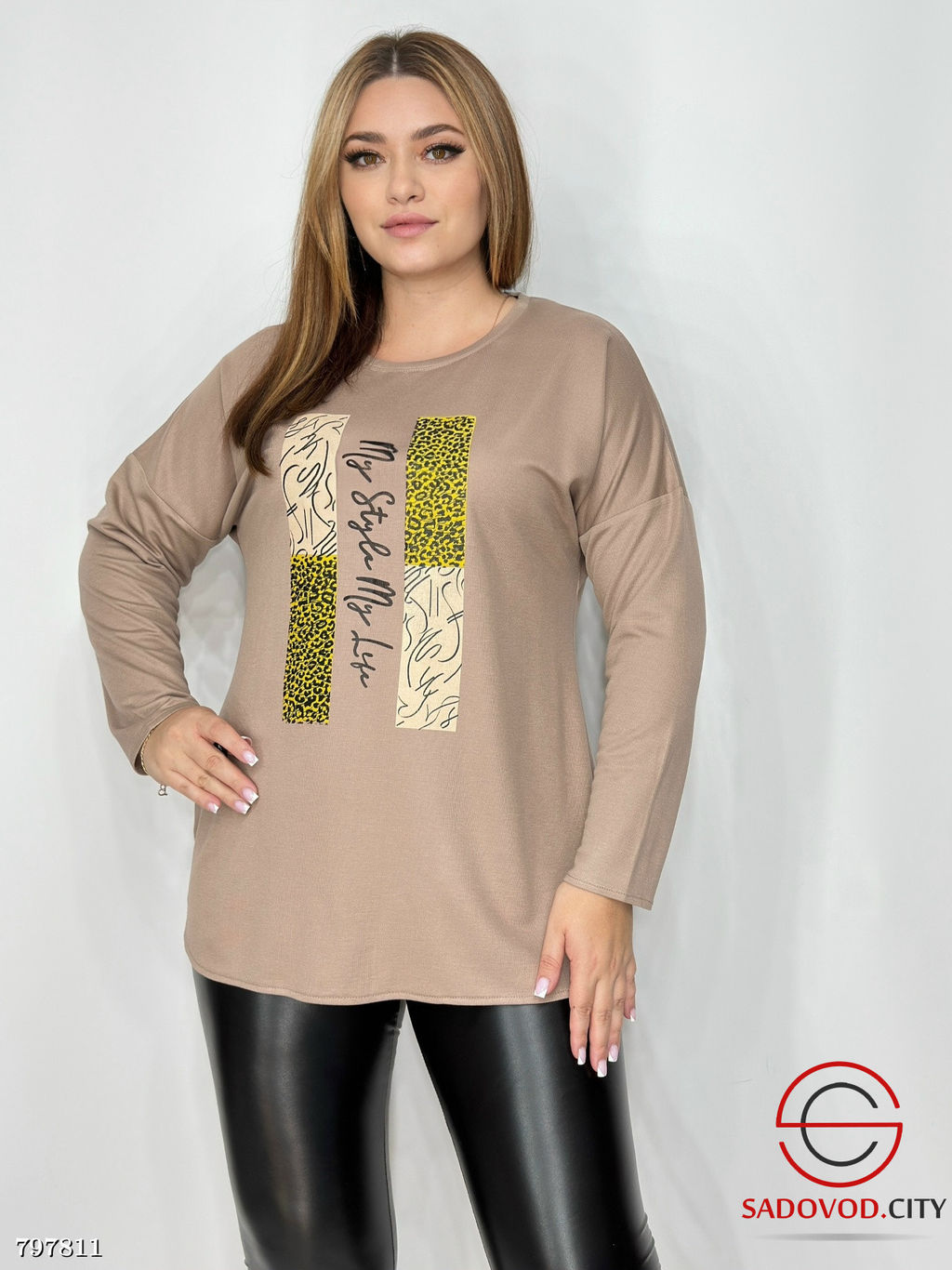 кофта женская трикотажная - Bruno фото 5