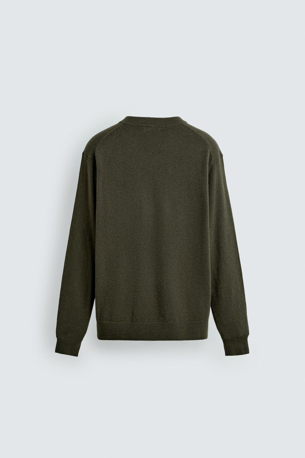 100% WOOL V-NECK JUMPER - Zara фото 8