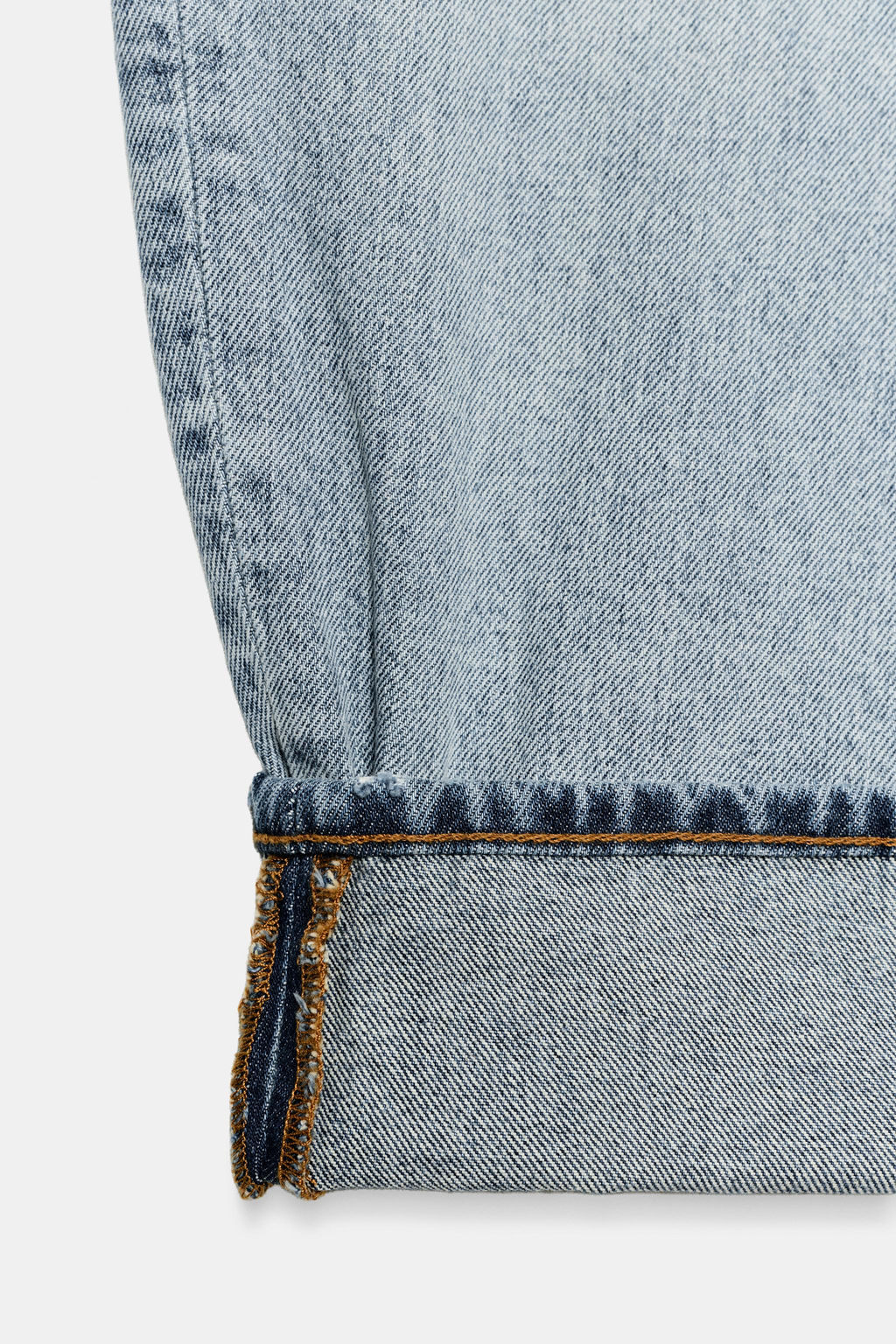 JEANS ZW COLLECTION BALLOON TIRO MEDIO / Azul - Zara фото 7