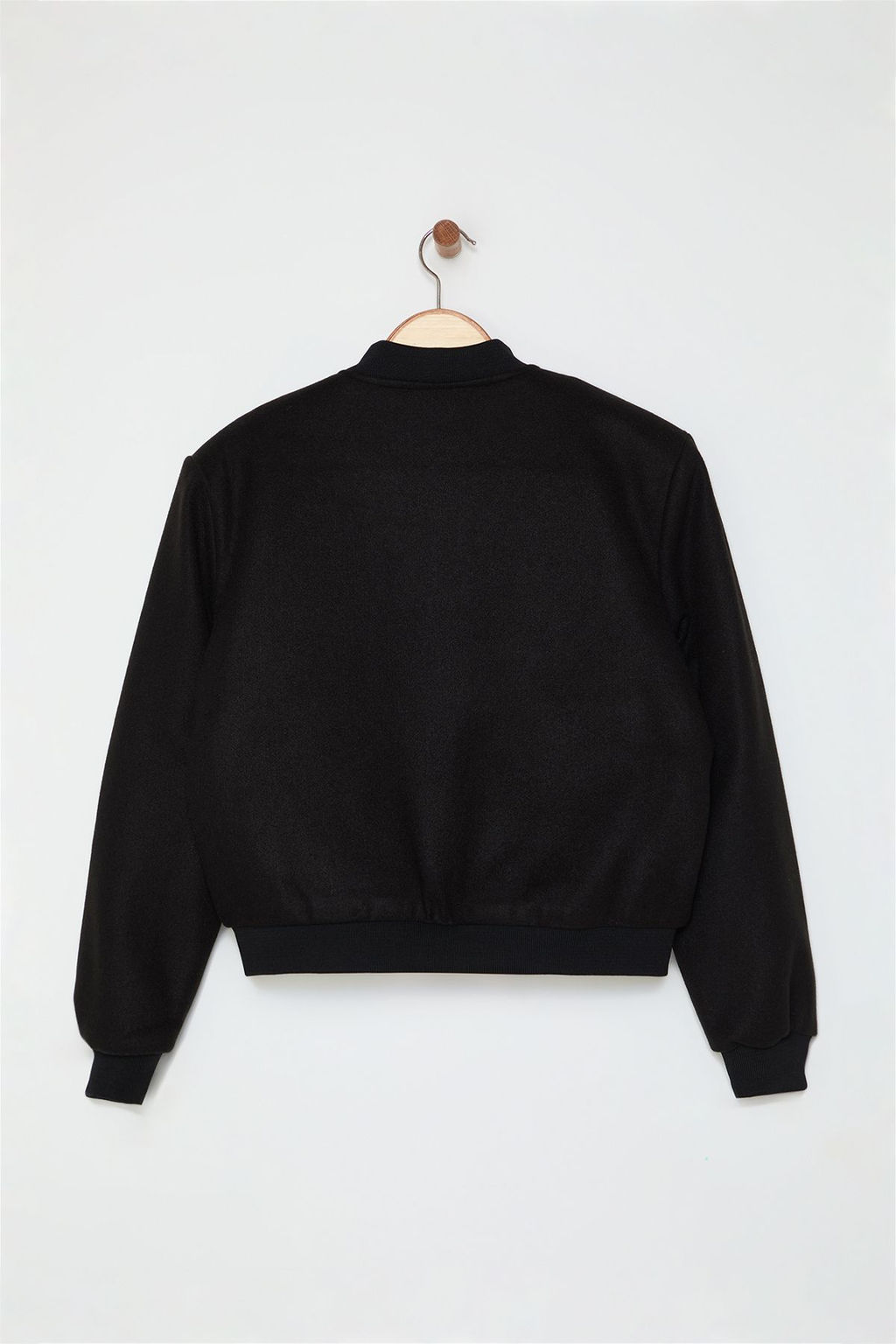 TRENDYOLMILLA Koyu Vizon Regular Kal?p Orme Kase Bomber Ceket Mont TWOAW25MO00085 фото 7