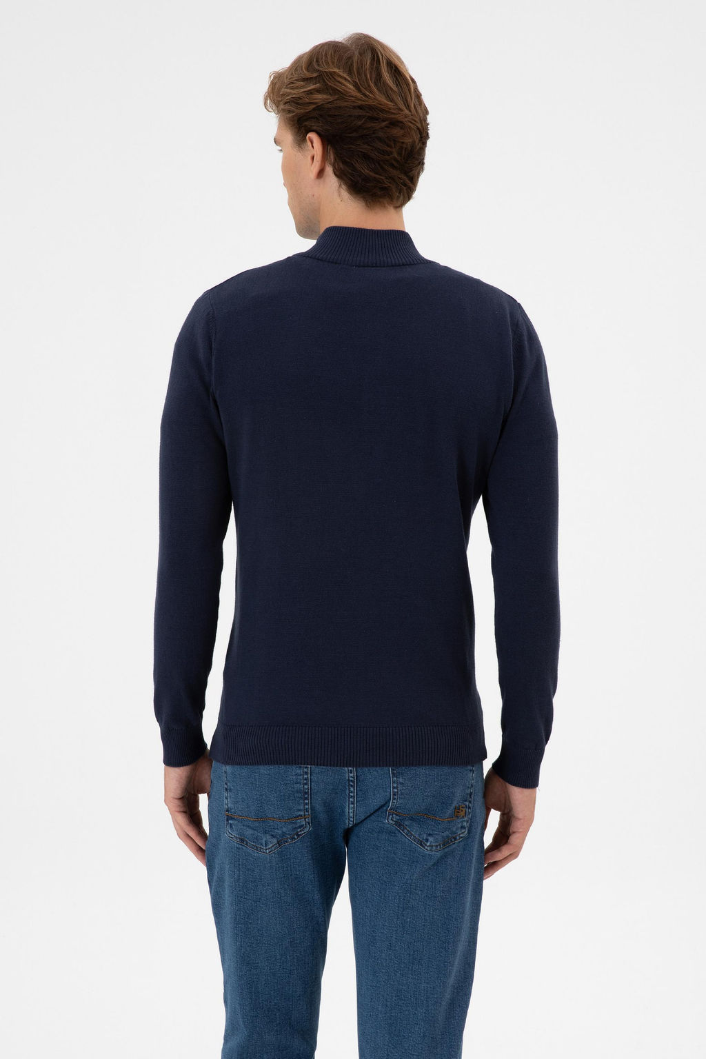 Erkek Slim Fit Lacivert Triko H_rka - U.s. polo assn фото 12