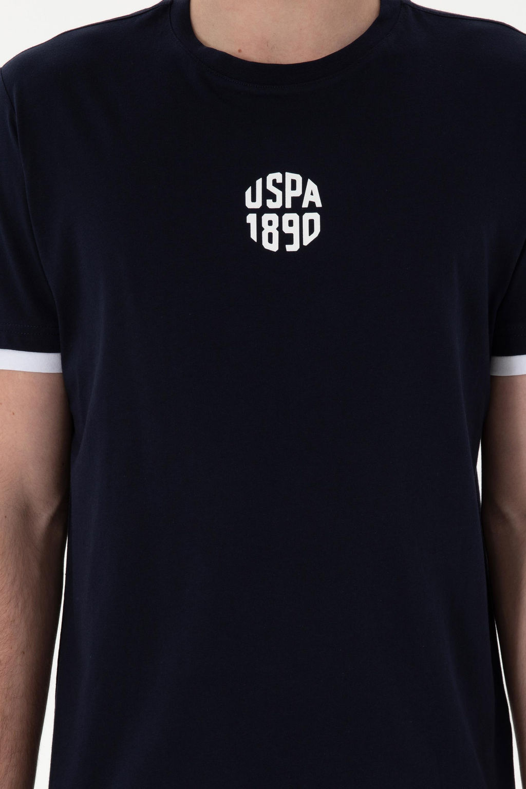 Erkek Regular Fit Bisiklet Yaka Lacivert Ti__rt Sepette S_rpriz _ndirim - U.s. polo assn фото 6