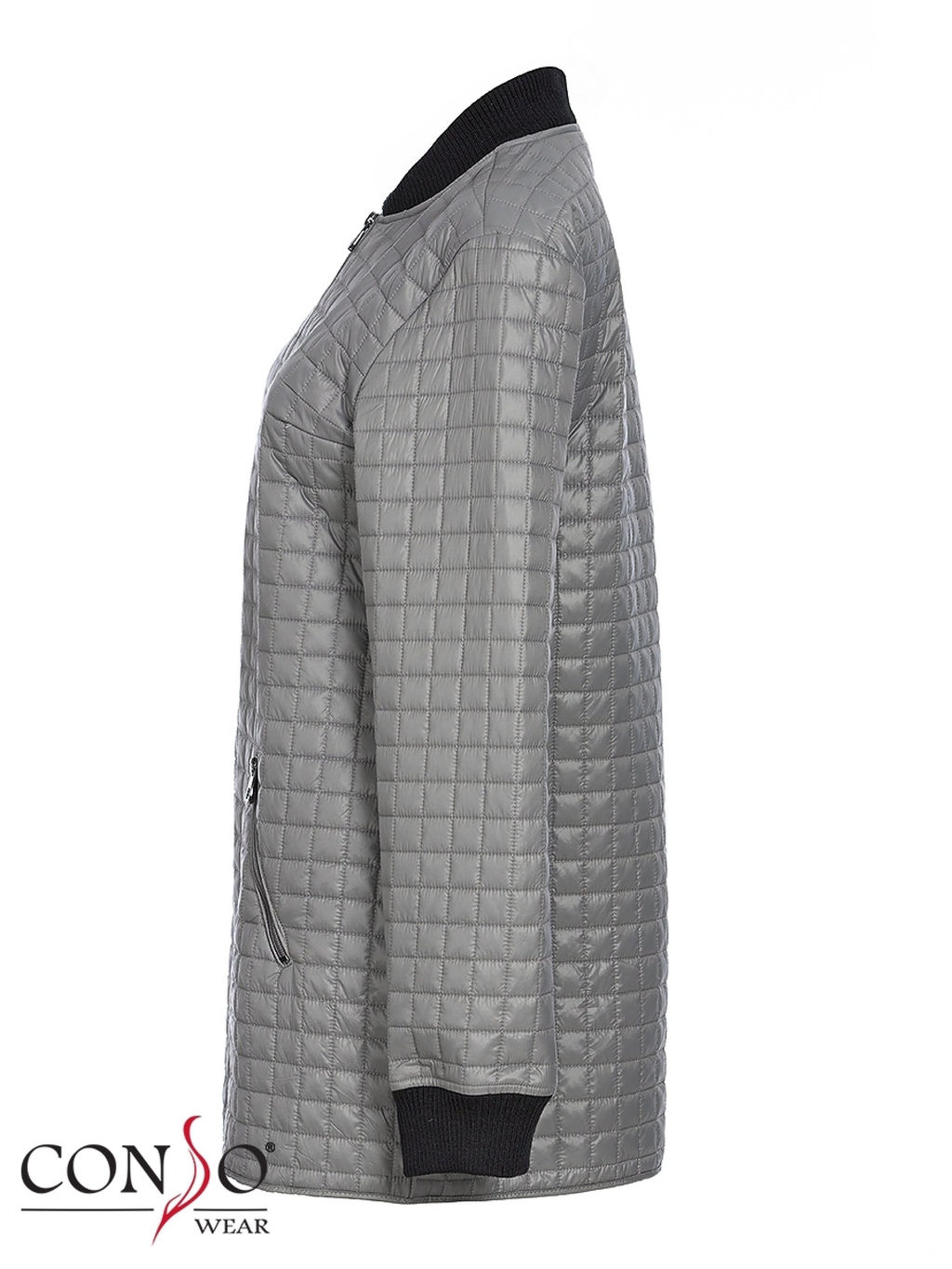 Conso/SS170129 - metal grey Куртка женская фото 6