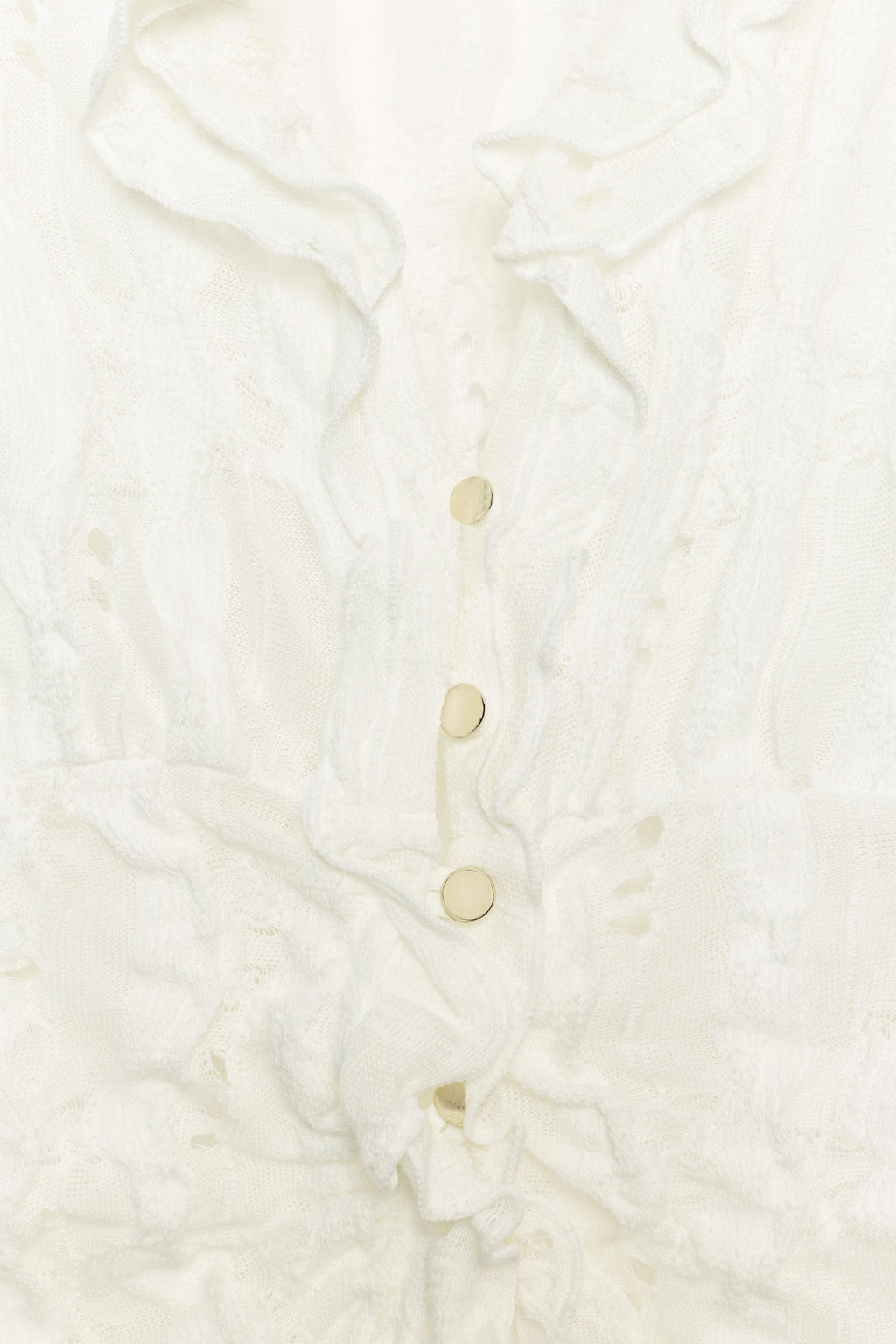 BLUSA ROTOS VOLANTES / Blanco roto - Zara фото 8