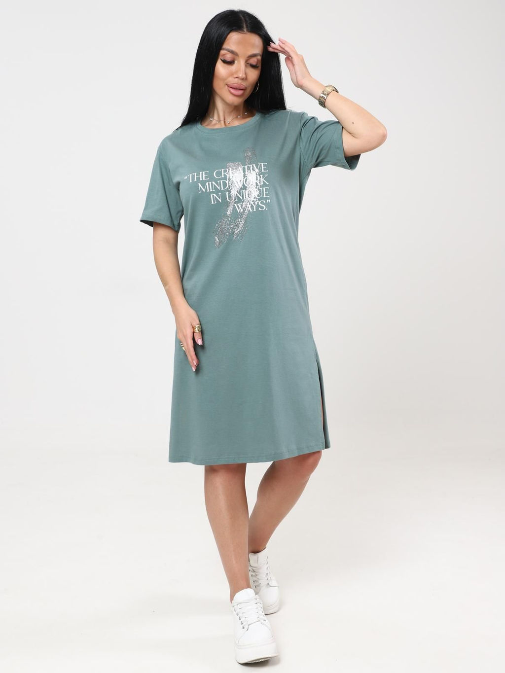 IV-CAPRIZ Тетрамино - туника хаки