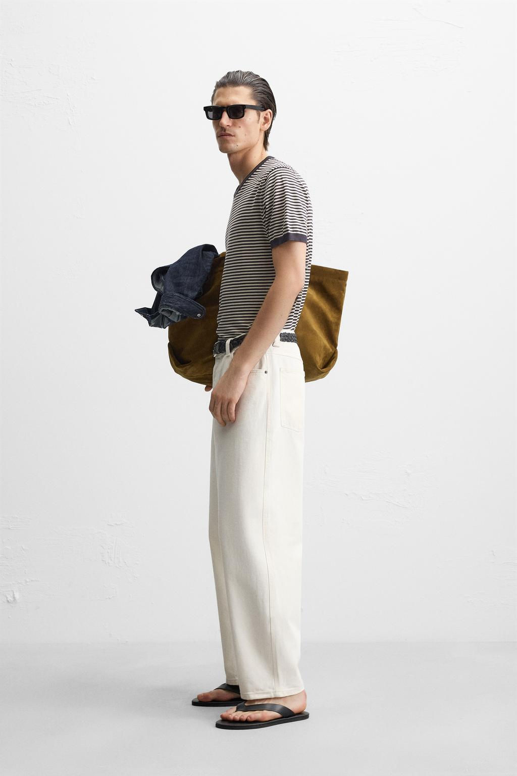 STRIPED KNIT T-SHIRT - Zara фото 4