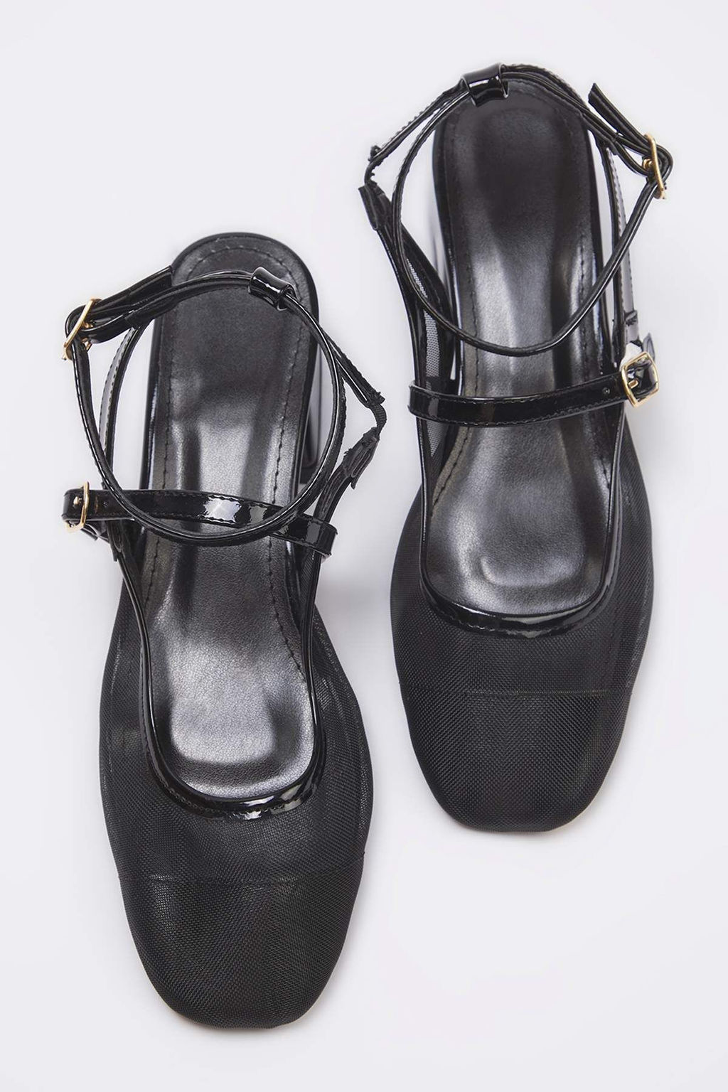 Trendyolmilla Shoes Siyah File Mary Jane Kad?n Klasik Topuklu Ayakkab? TAKSS25TO00109