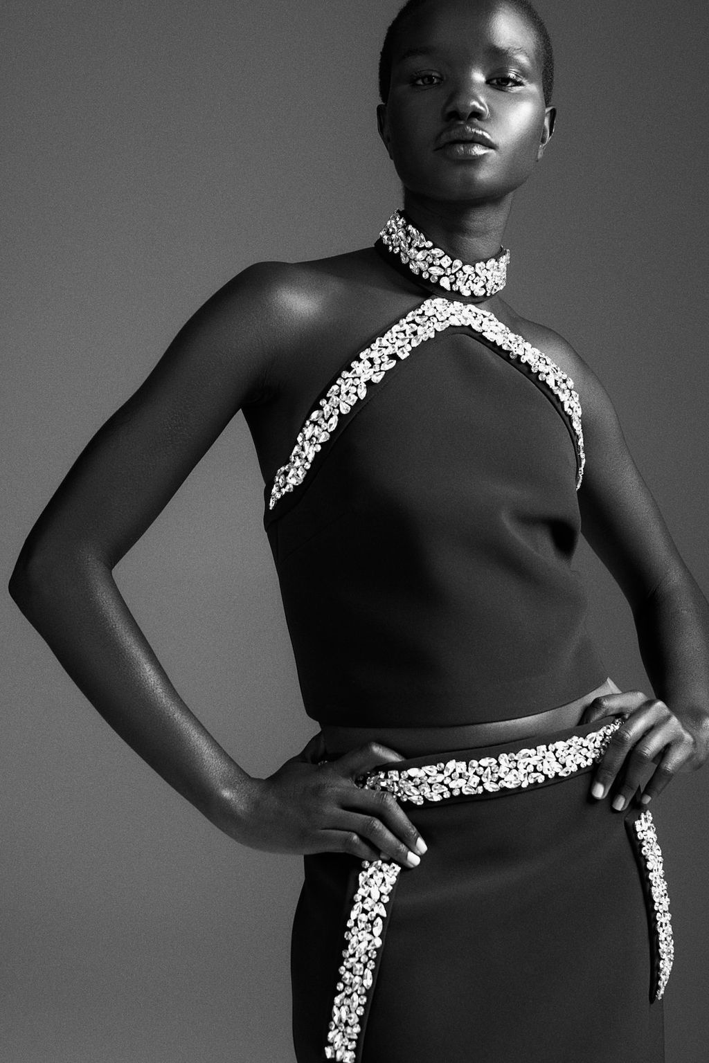 Top halter con strass - H&m фото 3