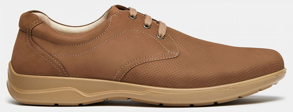 Полуботинки мужские RALF RINGER/582120ОЛ/Бежевый фото 6