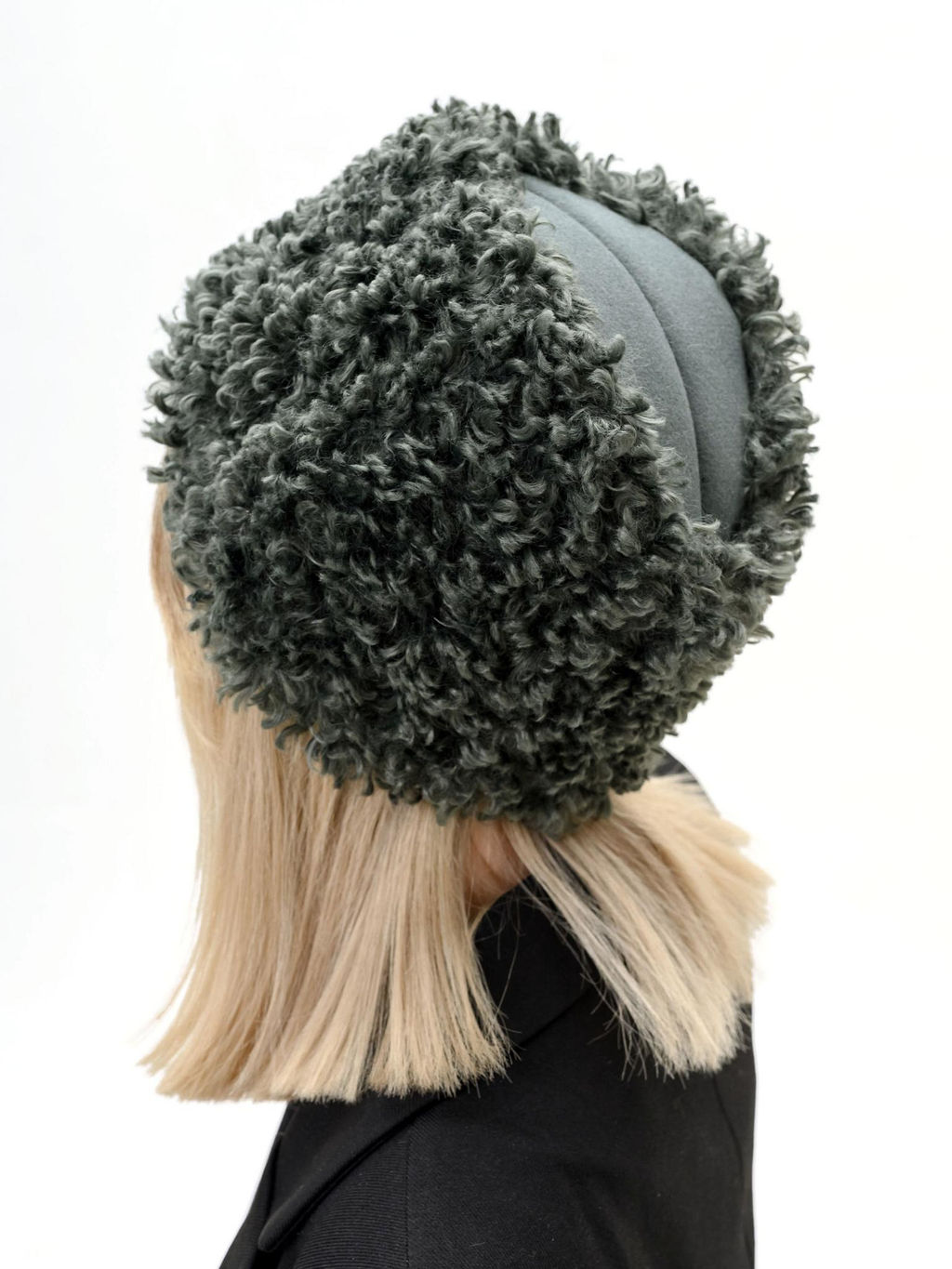 П26-19 Пилотка барашек зеленый