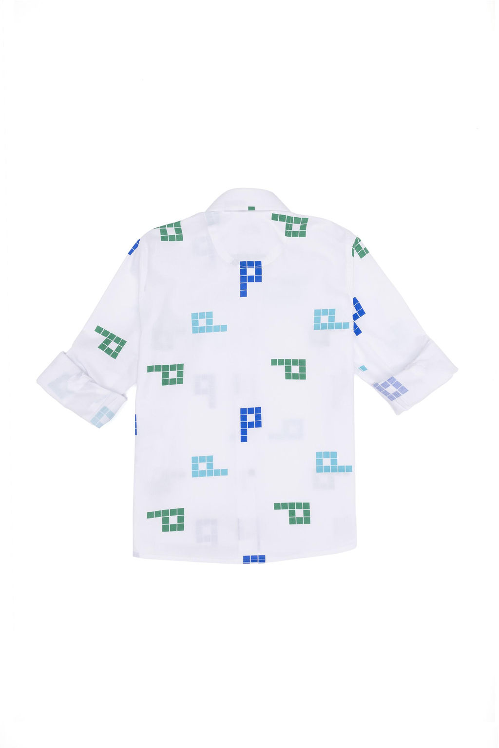 U. S. Polo Assn Белая рубашка с длинным рукавом для мальчика - U.s. polo assn фото 2