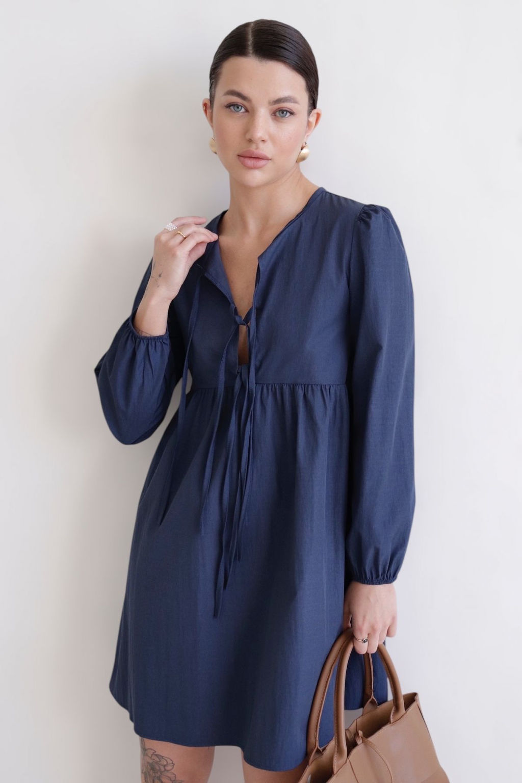 Martichelli Платье синее  фото 4