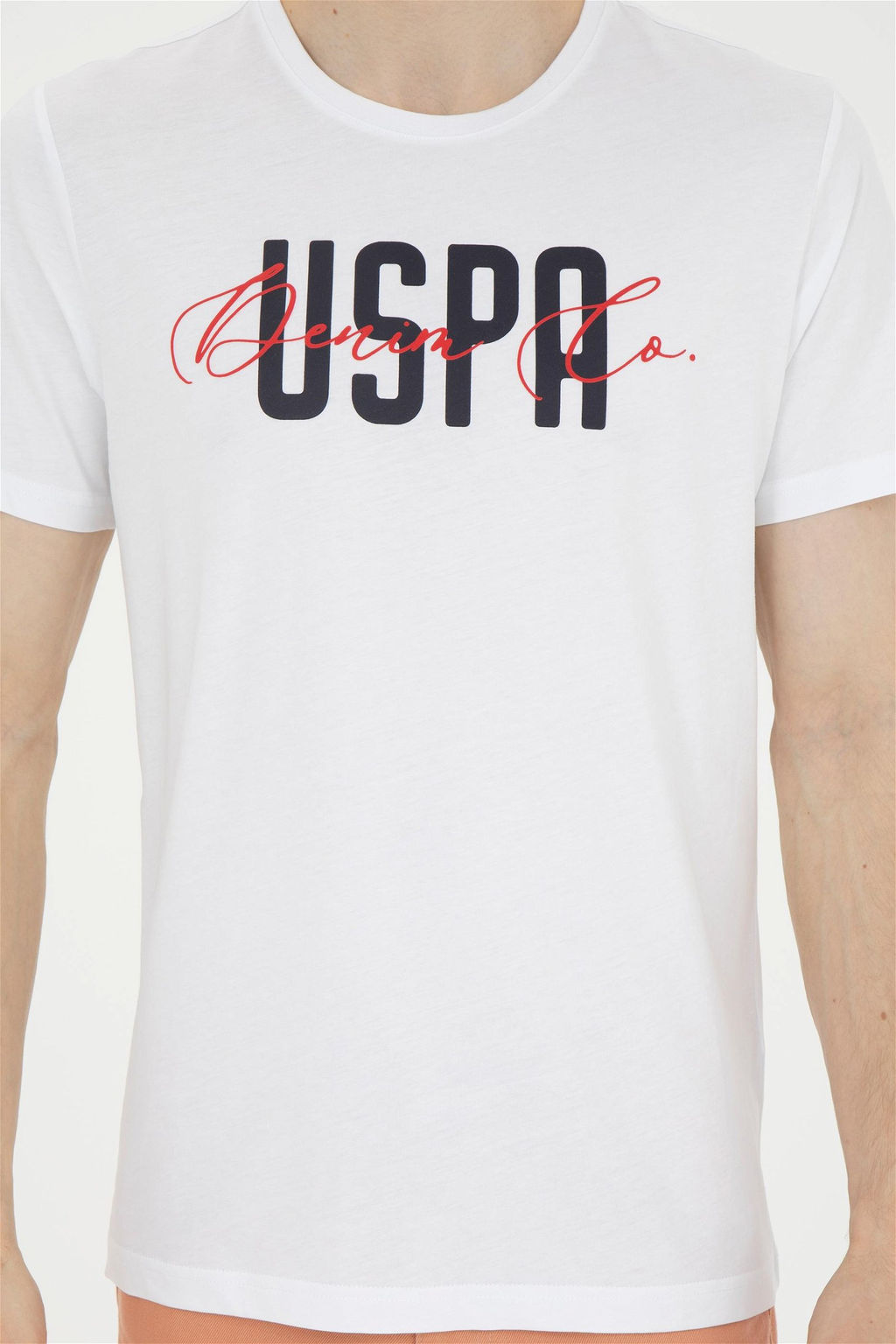 Мужская белая футболка - U.s. polo assn фото 6