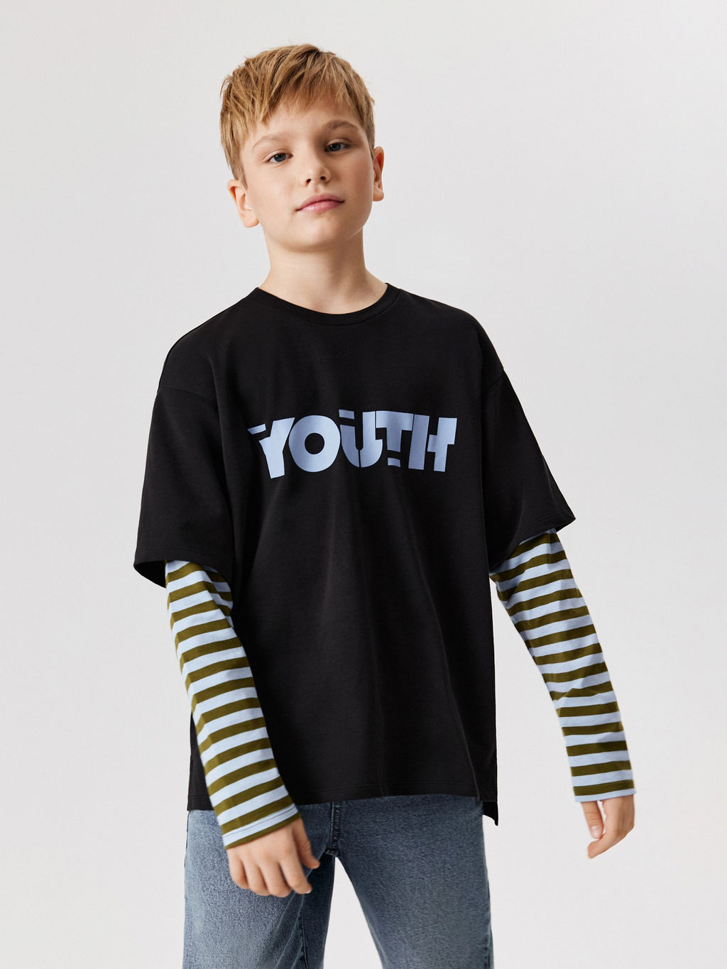 ACOOLA / Джемпер детский для мальчиков Maitland темно-серый